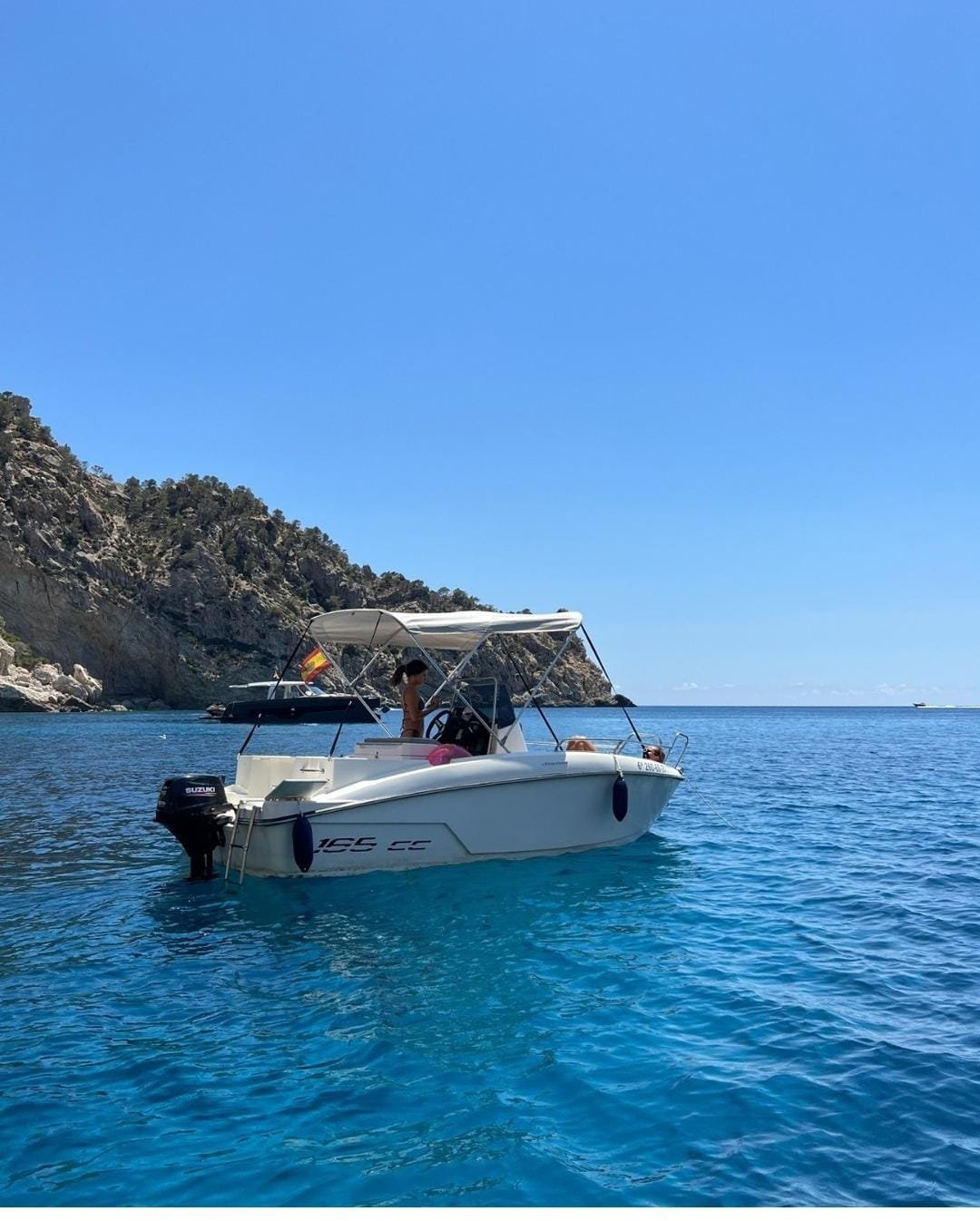 Compass 165cc Yamaha — 2025 engine, licence-free boat for families, Puerto de Andratx